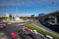 Bangkok, Thailand - Traffic around the Victory Monument