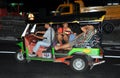 Bangkok, Thailand: Tuk-Tuk on Sathorn Road