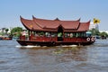 Bangkok, Thailand: Wooden Chao Praya River Boat