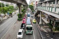 Bangkok, traffic in Thanon Sukhumvit