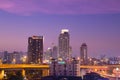 Bangkok twilight scene