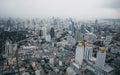 Bangkok View, Above View From Baiyoke Tower II Tallest Building In The City And Tallest Hotel In Southeast Asia