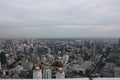 Bangkok from 83th floor Royalty Free Stock Photo