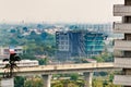 The Bangkok& x27;s Airport Rail Link, an express and commuter rail, l