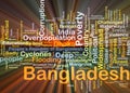 Bangladesh background concept glowing Royalty Free Stock Photo