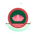 Bangladesh, Bangladeshi, Coin, Coins Abstract Flat Color Icon Template