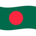 Bangladesh flag vector isolated 2