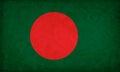 Bangladesh grunge flag