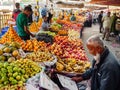 Bangladesh local tropical fruits market in Dhaka city