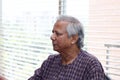 Muhammad Yunus is listening to the discussion at a conference at Grameen centre, Dhaka