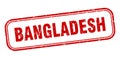 Bangladesh stamp. Bangladesh grunge isolated sign.