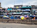 Bangladesh. Urban landscape. Saturated city Royalty Free Stock Photo