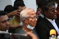 Nobel peace laureate Muhammad Yunus at Labor Appellate Tribunal for bail extension in Dhaka.