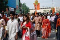 Bangladeshi people celebrating the Bangla new year 1414