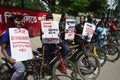 Protest against 'Rampal Project' in Dhaka.