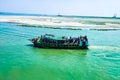 Water transportation at Padma river Bangladesh