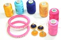 Bangles and Ear Rings Royalty Free Stock Photo