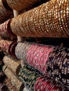 bangles for sale at market, coloring ladies bangles, Indian ladies fashion.