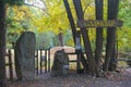Bangor, Pennsylvania: The entrance to Columcille Megalith Park
