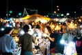 Bangsaen walking street Royalty Free Stock Photo