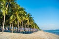 Bangsean beach in Thailand Royalty Free Stock Photo