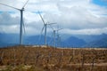 Bangui Wind Farm windmills in Ilocos Norte, Philippines Royalty Free Stock Photo