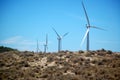 Bangui Wind Farm windmills in Ilocos Norte, Philippines