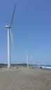 Bangui wind mills Royalty Free Stock Photo