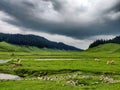 Bangus Valley Adjacent To Leepa Valley In Kupwara Kashmir Royalty Free Stock Photo