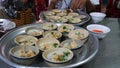 Vietnam food Banh Beo Viet Nam. Delicious cakes of Central Vietnam