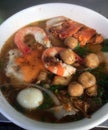 Banh Canh Cua Vietnamese Crab Thick Rice Noodle Soup