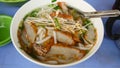 Banh canh - a kind of vietnamese noodle Royalty Free Stock Photo