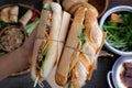 Banh mi, Vietnamese bread Royalty Free Stock Photo