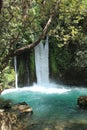 Banias Waterfalls in the Upper Golan, Israel