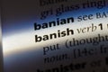 banish