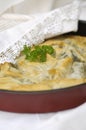 Banitsa with spinach Royalty Free Stock Photo