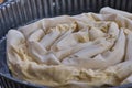 Banitsa, typical bulgarian cheese pie with phyllo and sirene