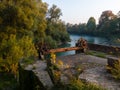 In Banja Luka, one of the oldest hydro power plants in the Balkans collapses.