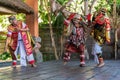 Orator attacked at Sahadewa Barong Dance Studio in Banjar Gelulung, Bali Indonesia