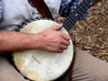 Banjo Player Royalty Free Stock Photo