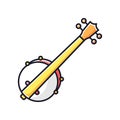 Banjo RGB color icon
