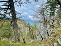 Banjska stena mountain viewpoint hiking trail