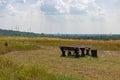 Rest area at the opencast mine