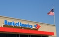 Bank of America sign Royalty Free Stock Photo