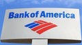 Bank of America Sign Royalty Free Stock Photo