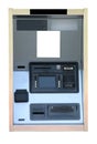 Bank ATM Cash Machine Kiosk Royalty Free Stock Photo