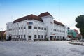 Bank BNI historical building at titik nol or zero point kilometer - Yogyakarta, Indonesia 15 October 2020