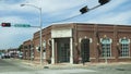 Bank building in El Reno, Oklahoma downtown