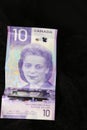 Ten dollar bill- new Canadian currency for 2019