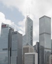 Bank of China Tower and skyscrapers in Hong Kong
